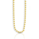 14K Gold 2.2mm Oval Mirror Link Chain 
