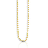 14K Gold 2.2mm Oval Mirror Link Chain 