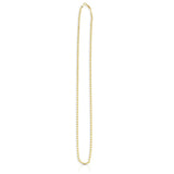 14K Gold 2.2mm Oval Mirror Link Chain 