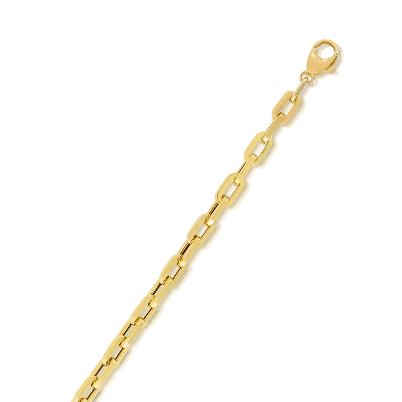 14K Corto Link Paperclip Chain