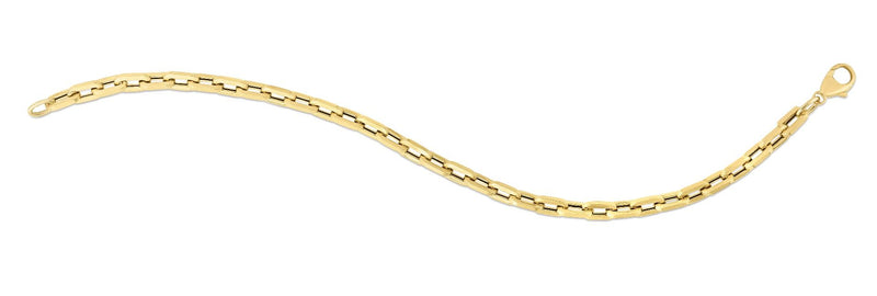 14K Corto Link Paperclip Chain