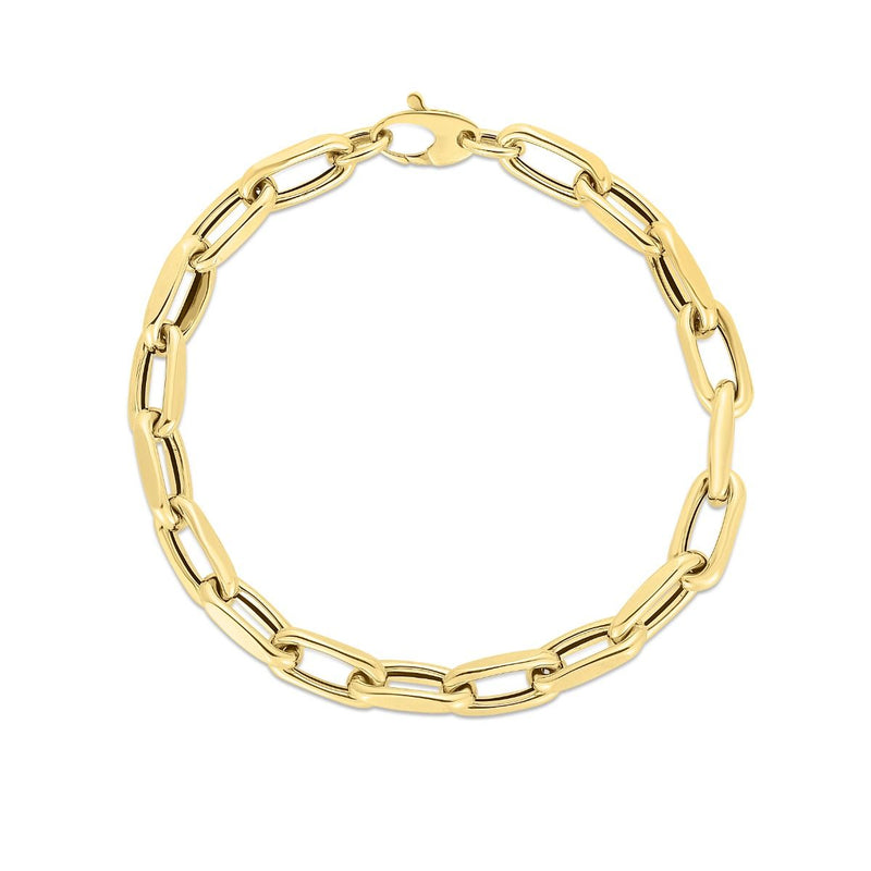 14K 6mm French Cable Fashion Link Chain