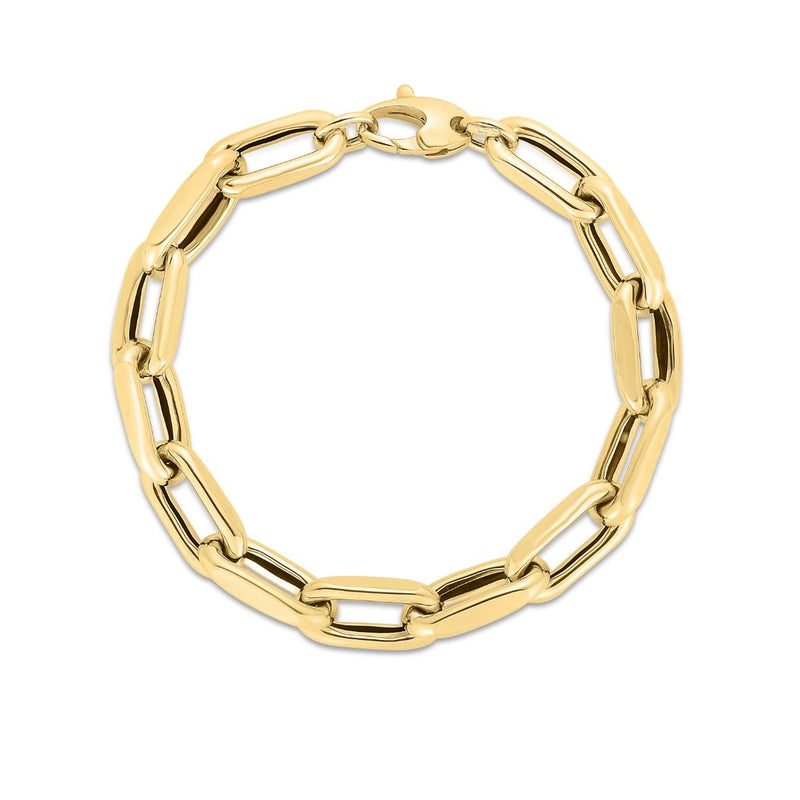 14K 9mm French Cable Fashion Link Chain
