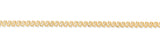 14K Gold Textured Fancy Chain