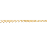 14K Gold Heart Link Chain