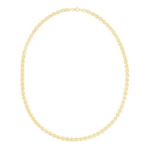 14K Gold Oval Link Chain