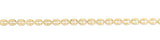 14K Gold Oval Link Chain