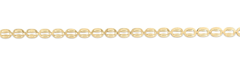 14K Gold Oval Link Chain