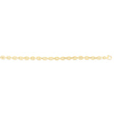 14K Puffed 5.4mm Mariner Chain