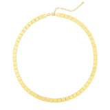 14K Gold Cube Link Chain
