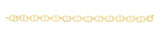 14K Gold 8.8mm Mariner Chain