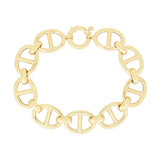 14K Gold 13mm Mariner Link Chain