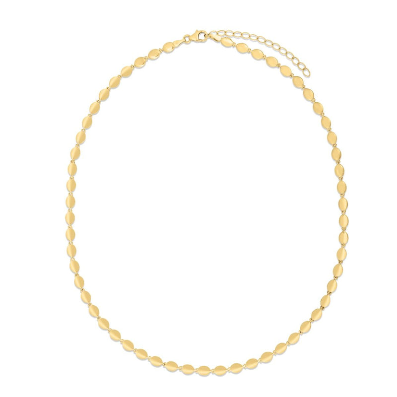 14K Pebble Bead Chain