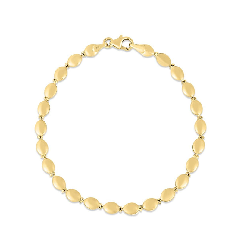 14K Pebble Bead Chain