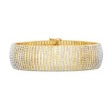14K Bold Diamanté Flex Bracelet