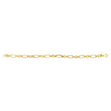 14K Gold Elongated Oval Link Chain