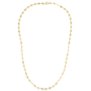 14K Gold Mirror Chain