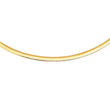 14K & Silver 5mm Reversible Bi Metal Omega
