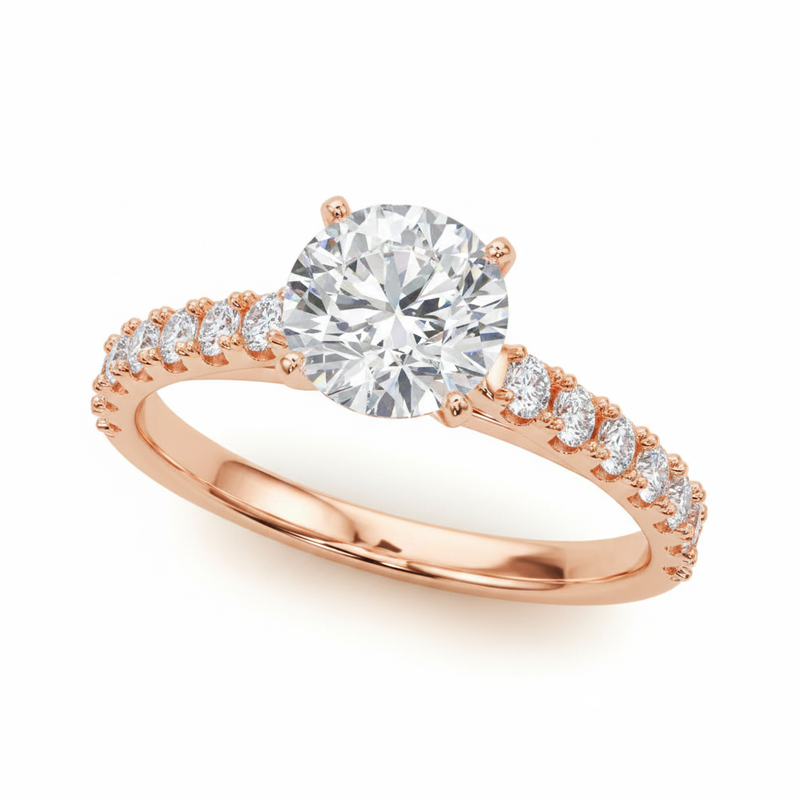 Remount Ring Engagement Ring — Rose Gold