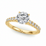 Remount Ring Engagement Ring — Yellow Gold
