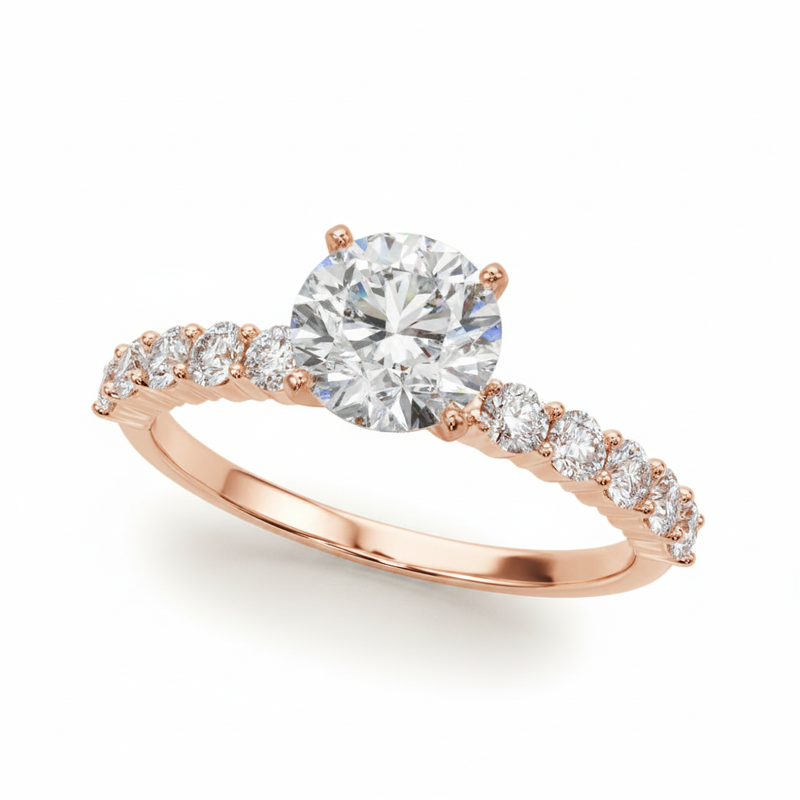 Remount Ring Engagement Ring — Rose Gold