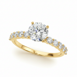 Remount Ring Engagement Ring — Yellow Gold