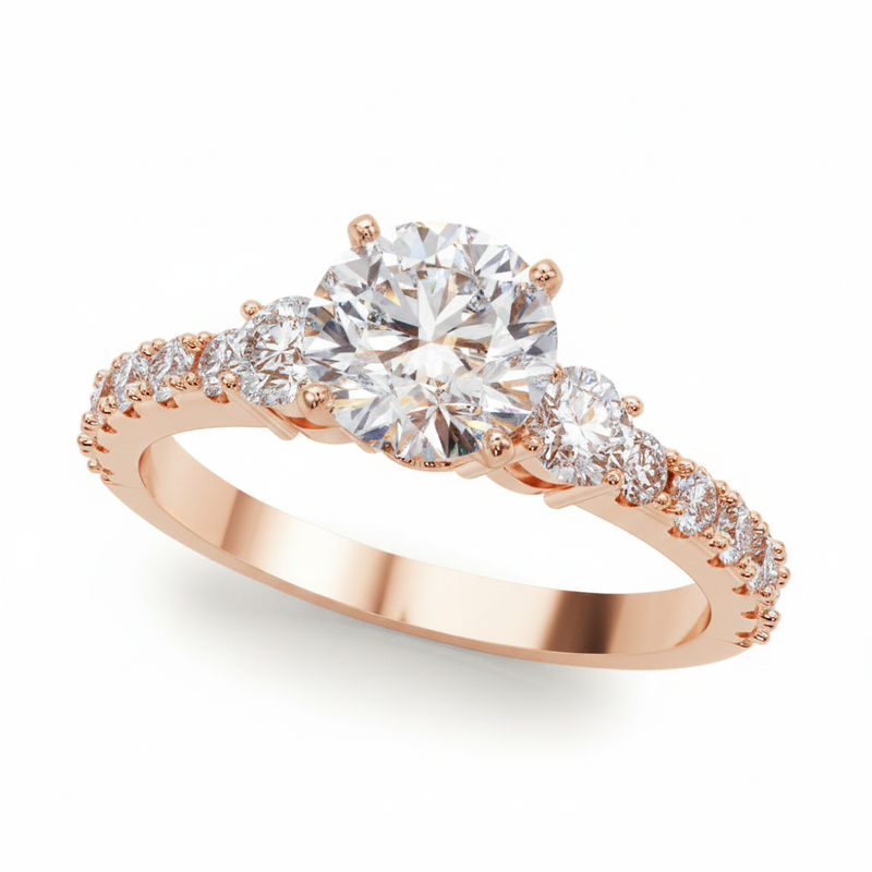 Remount Ring Engagement Ring — Rose Gold