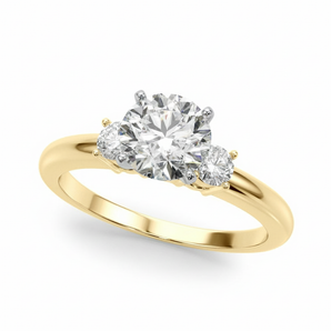 Remountring Engagement Ring — Yellow Gold