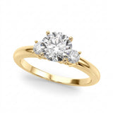 Remountring Engagement Ring — Yellow Gold