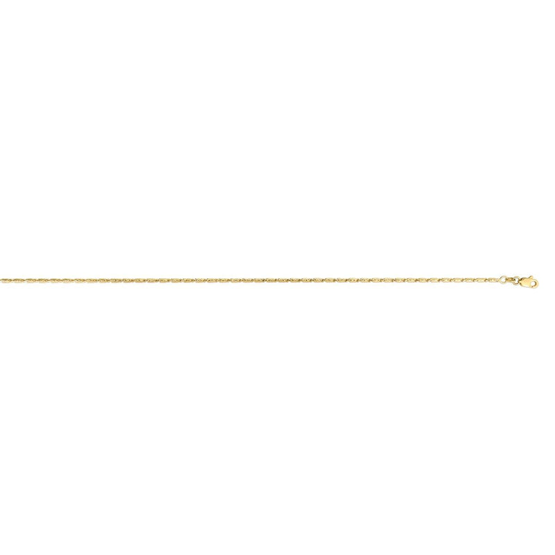 14K Gold 2.11mm Lumina Chain