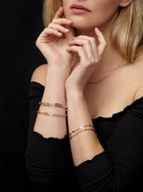 14K Gold 6.1mm Paperclip Chain 