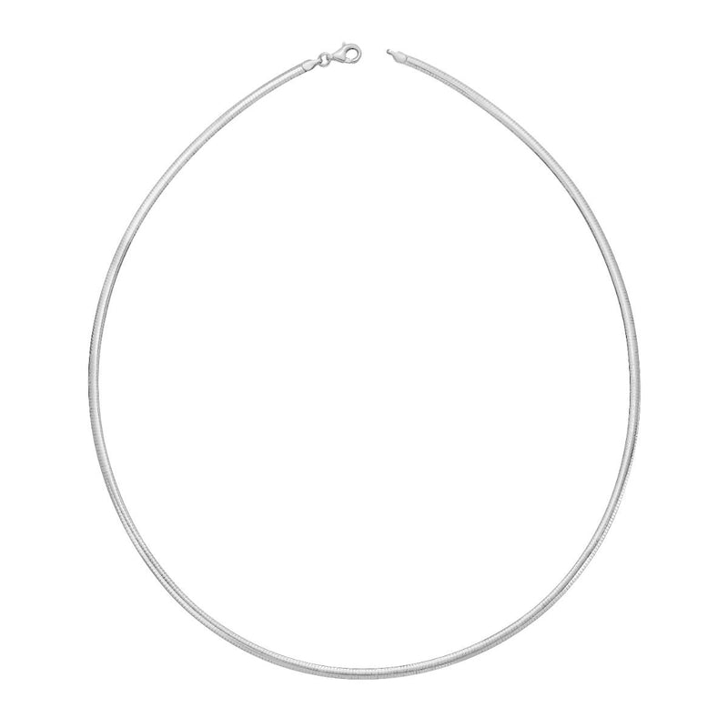 14K Gold 2.5mm Reversible Bi Metal Omega