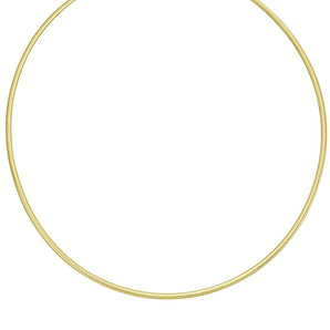 14K Gold 2.5mm Reversible Bi Metal Omega