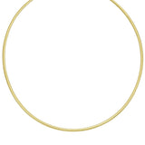 14K Gold 2.5mm Reversible Bi Metal Omega