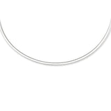 14K Gold 3mm Reversible Bi Metal Omega