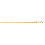14K Gold 2.8mm Imperial Herringbone Chain 