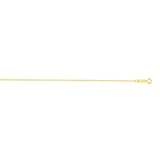 14K Gold 0.81mm Singapore Chain