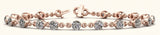 7/8 ctw Single Prong Bracelet-under-clasp — Rose Gold