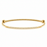1/4 ctw Single-Row Bracelet — Yellow Gold