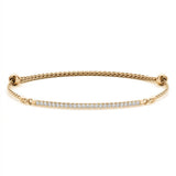 1/4 ctw Single-Row Bracelet — Yellow Gold