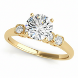 Solitaire Engagement Ring (50222-E) — Yellow Gold