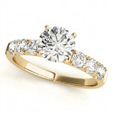 Solitaire Engagement Ring (50261-E) — Yellow Gold