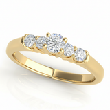 Solitaire Engagement Ring (50312-E) — Yellow Gold