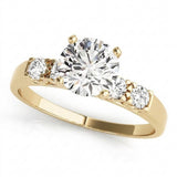 Solitaire Engagement Ring (50332-E) — Yellow Gold