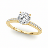 Solitaire Engagement Ring (50353-E) — Yellow Gold