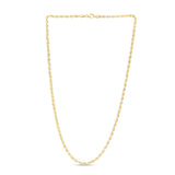 14K 3mm Silk Rope Chain