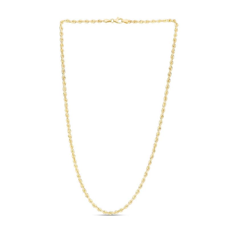 14K 3mm Silk Rope Chain