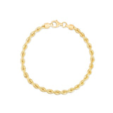 14K 3.7mm Silk Rope Chain