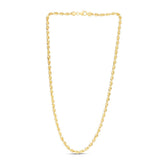14K 4.3mm Silk Rope Chain