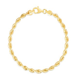 14K 4.3mm Silk Rope Chain